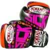 Yokkao STRIKING SICK MUAY THAI BOXING GLOVES ORANGE/PINK