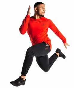 VIRUS KL2 PANTS - BLACK/LASER RED