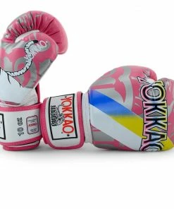 Yokkao 90’S BOXING GLOVES - PINK STRIKING