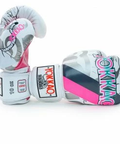 Yokkao STRIKING 90’S BOXING GLOVES - WHITE