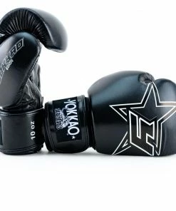 Yokkao INSTITUTION BOXING GLOVES - BLACK