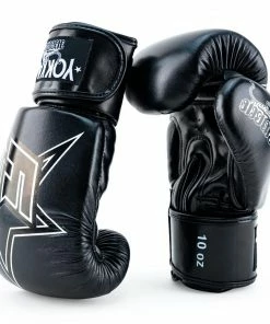 Yokkao INSTITUTION BOXING GLOVES - BLACK