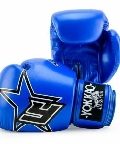 Yokkao STRIKING INSTITUTION BOXING GLOVES - BLUE