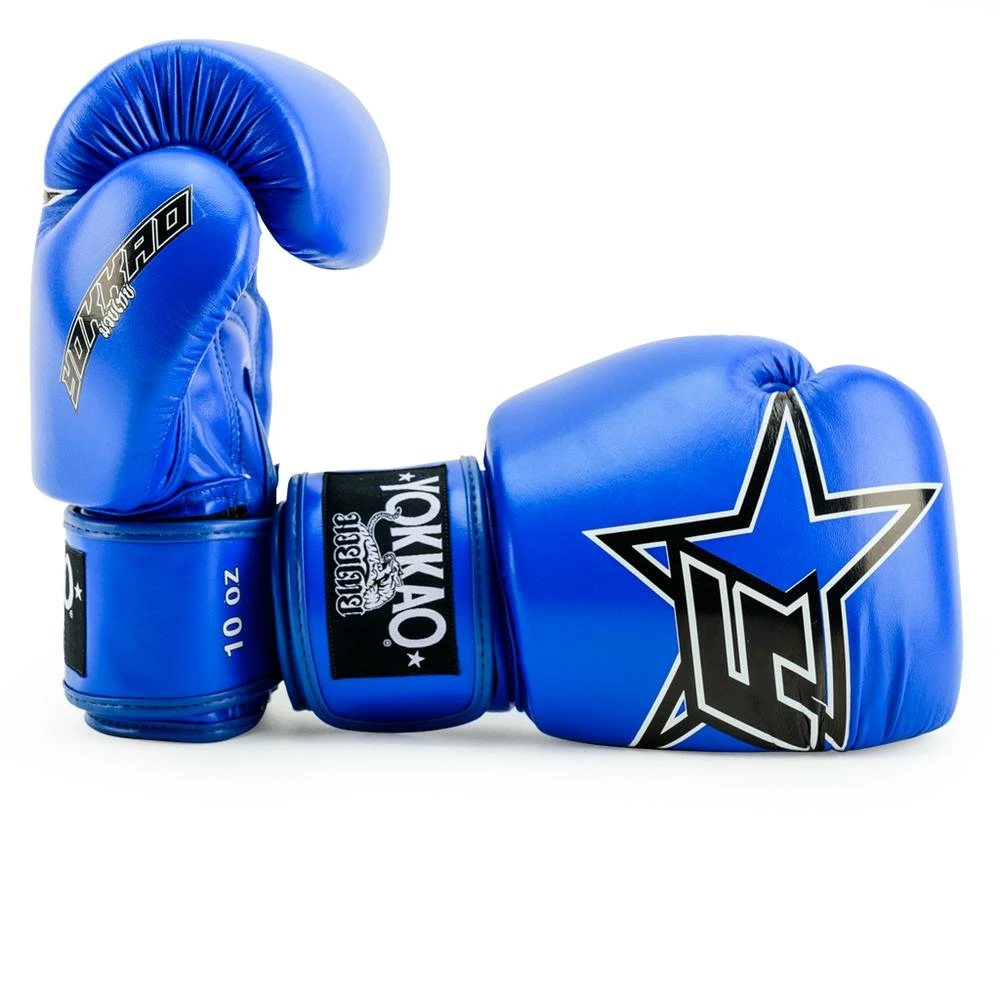 Yokkao STRIKING INSTITUTION BOXING GLOVES - BLUE