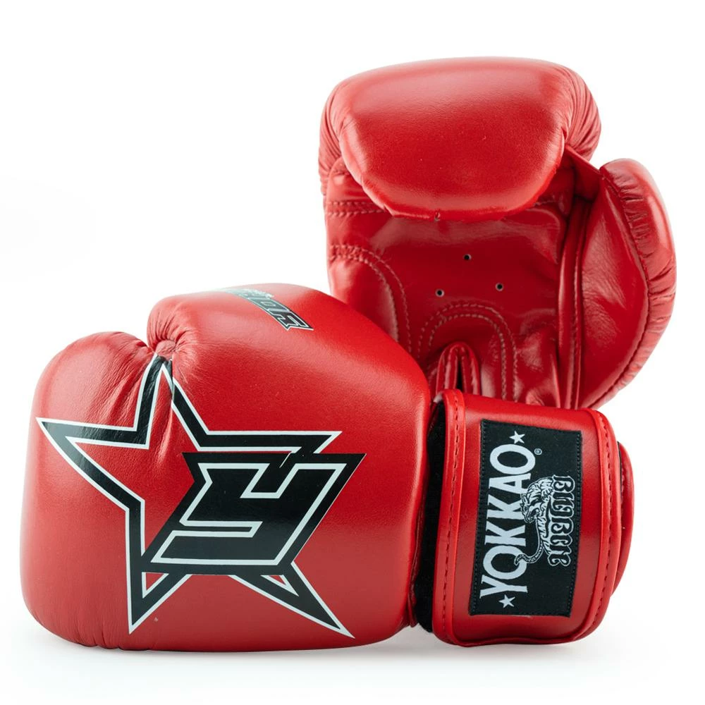 Yokkao STRIKING INSTITUTION BOXING GLOVES - RED