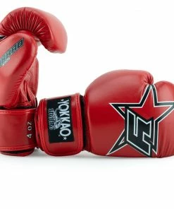 Yokkao STRIKING INSTITUTION BOXING GLOVES - RED