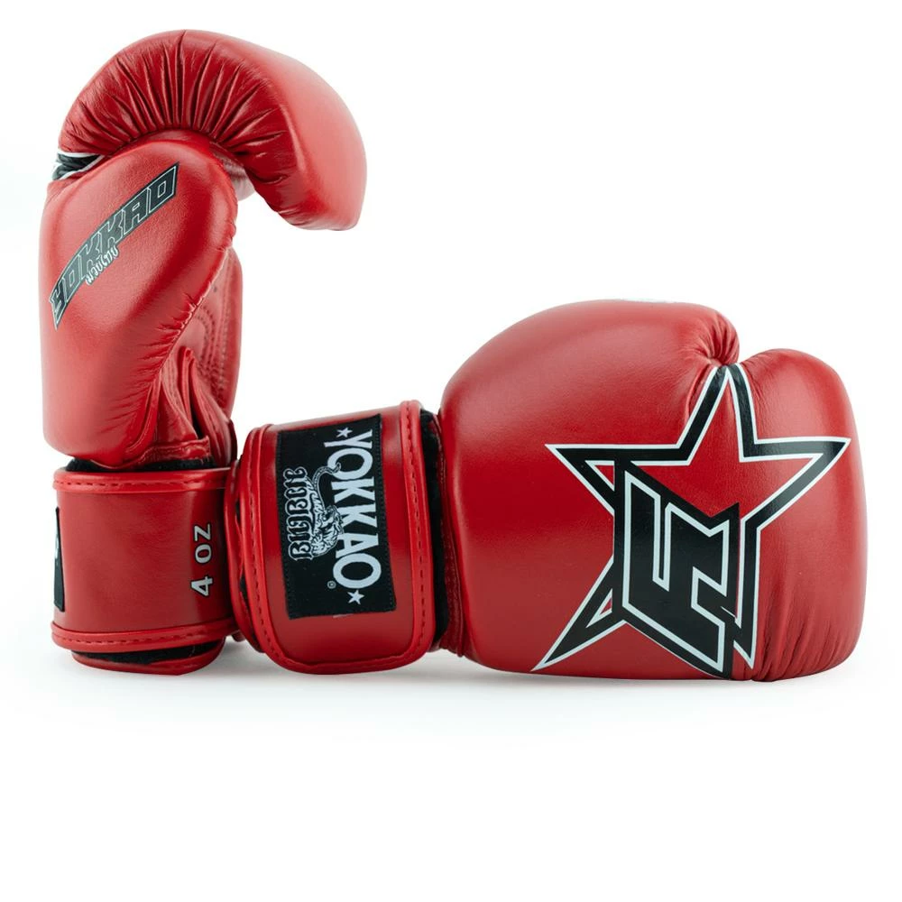 Yokkao STRIKING INSTITUTION BOXING GLOVES - RED