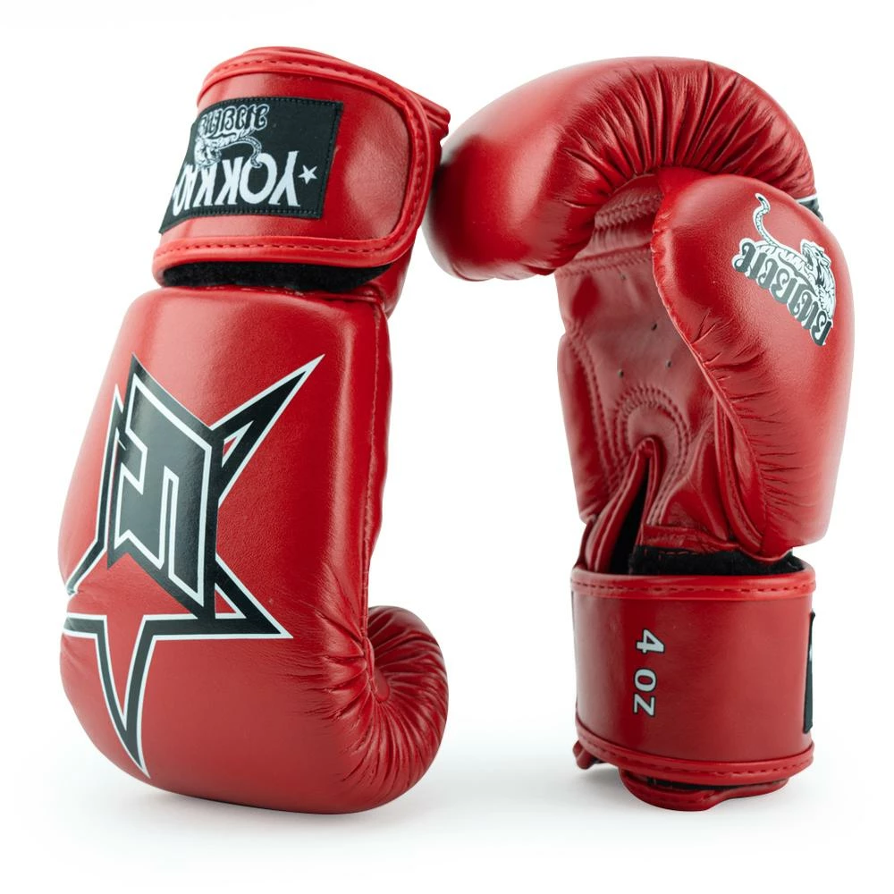 Yokkao STRIKING INSTITUTION BOXING GLOVES - RED