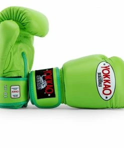 Yokkao MATRIX LIME ZEST BOXING GLOVES STRIKING