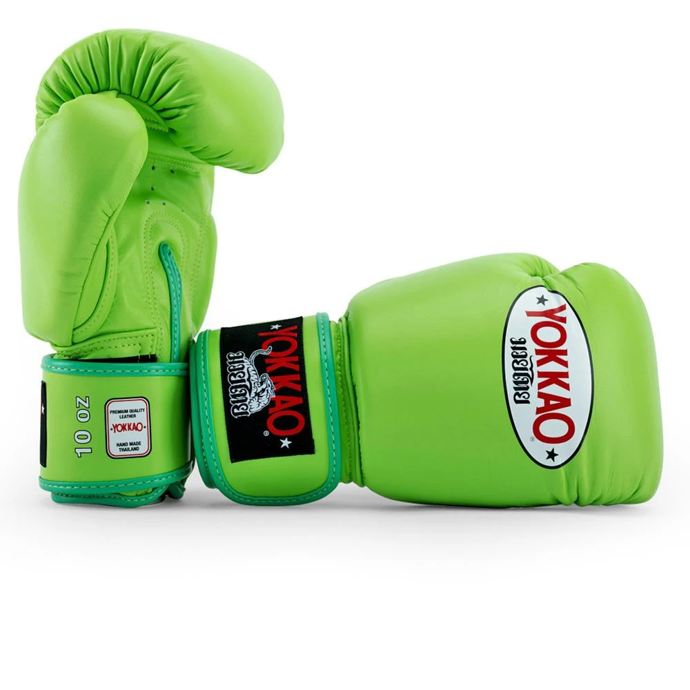 Yokkao MATRIX LIME ZEST BOXING GLOVES STRIKING