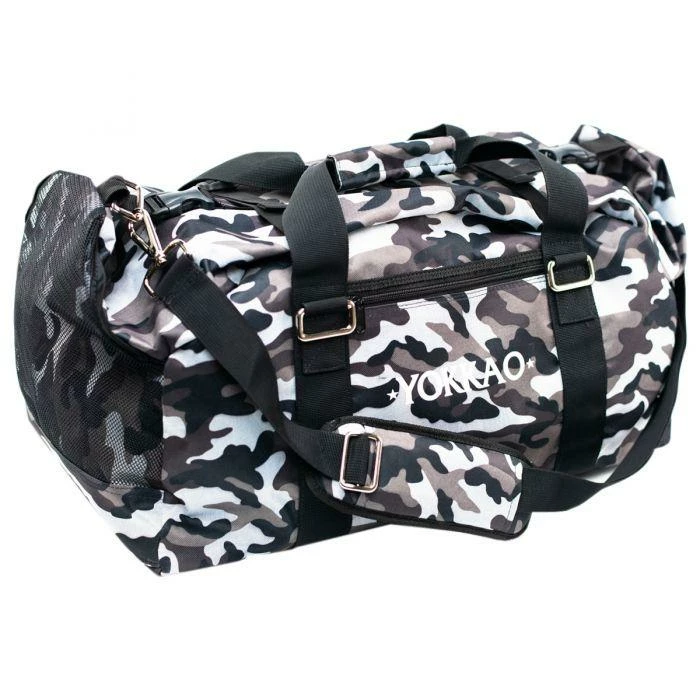 Yokkao CONVERTIBLE GREY CAMO GYM BAG STRIKING