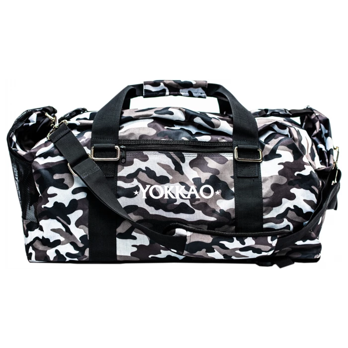 Yokkao CONVERTIBLE GREY CAMO GYM BAG STRIKING