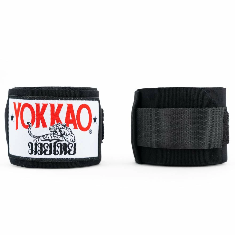 YOKKAO PREMIUM HAND WRAPS - BLACK STRIKING