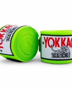 YOKKAO HAND WRAPS - NEON GREEN STRIKING