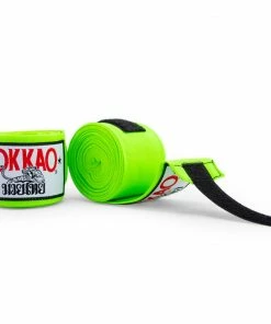 YOKKAO HAND WRAPS - NEON GREEN STRIKING