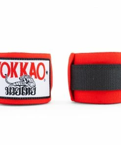 YOKKAO PREMIUM HAND WRAPS RED STRIKING