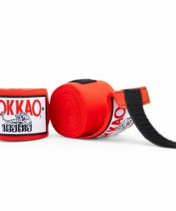 YOKKAO PREMIUM HAND WRAPS RED STRIKING