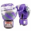 Yokkao STRIKING HUSTLE VIOLET/SILVER MUAY THAI GLOVES