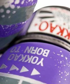 Yokkao STRIKING HUSTLE VIOLET/SILVER MUAY THAI GLOVES