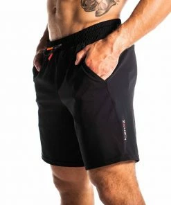 VIRUS ICONX 2 PERFORMANCE SHORTS - BLACK/LASER RED