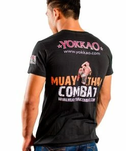 YOKKAO FIGHT TEAM T-SHIRT - BLACK STRIKING