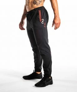 VIRUS KL2 PANTS - BLACK/LASER RED