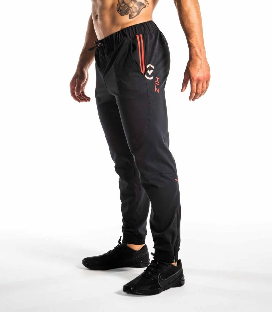 VIRUS KL2 PANTS - BLACK/LASER RED