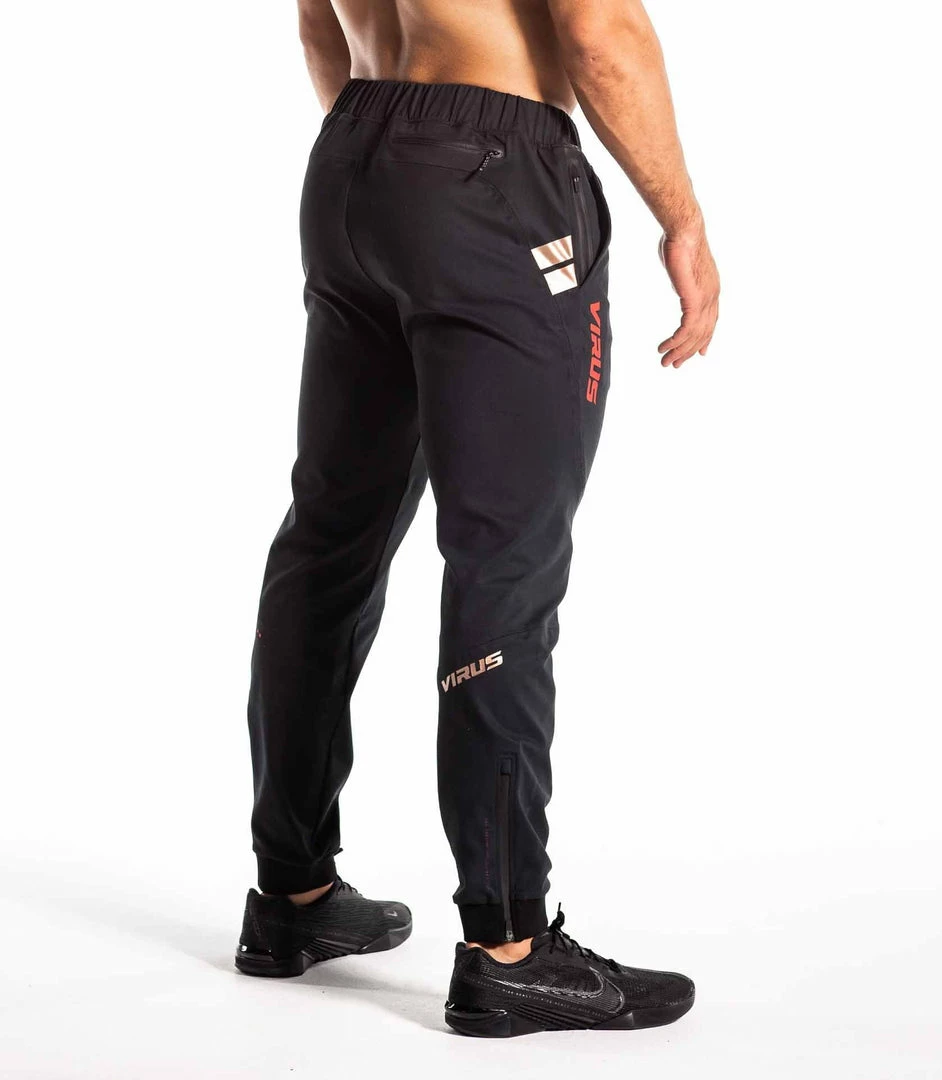 VIRUS KL2 PANTS - BLACK/LASER RED