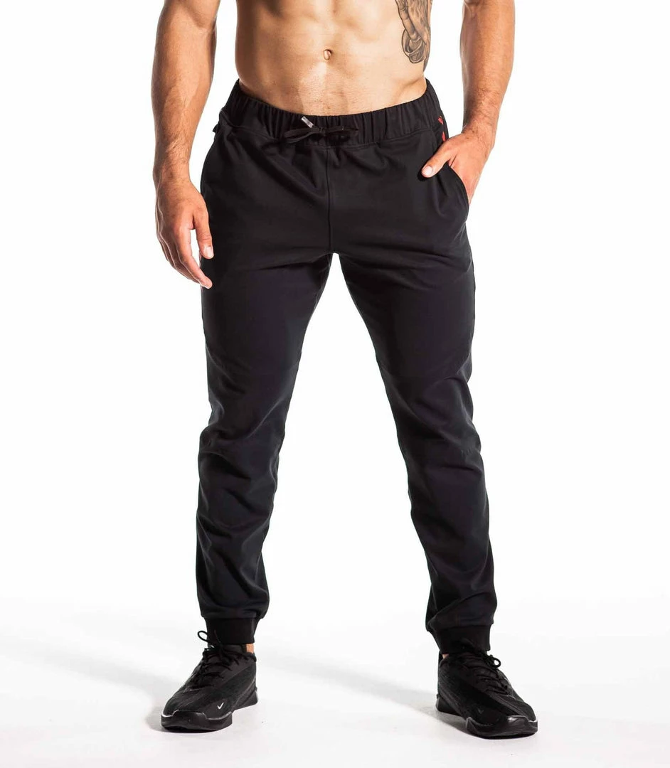 VIRUS KL2 PANTS - BLACK/LASER RED