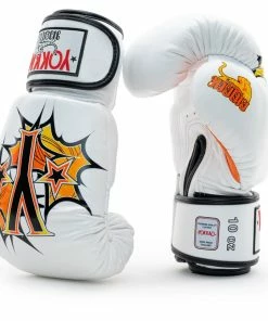 Yokkao STRIKING PAD THAI BOXING GLOVES - WHITE
