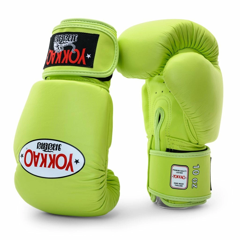 Yokkao MATRIX LIME PUNCH BOXING GLOVES STRIKING