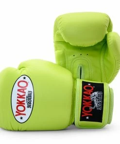 Yokkao MATRIX LIME PUNCH BOXING GLOVES STRIKING