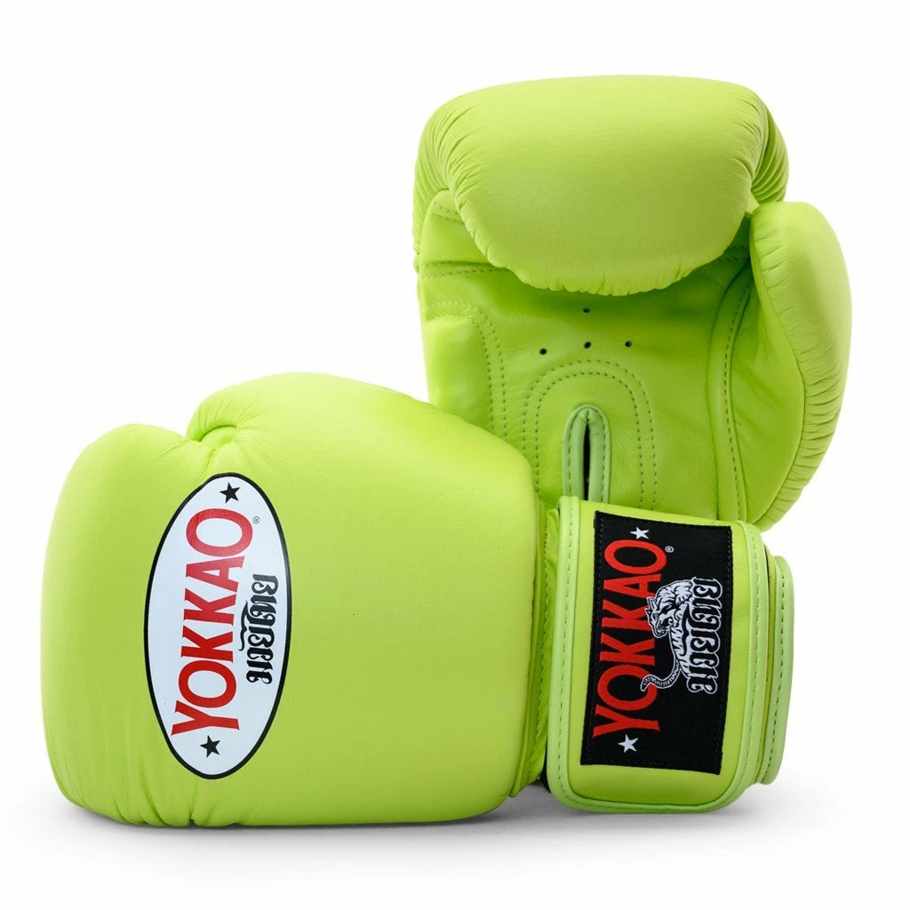 Yokkao MATRIX LIME PUNCH BOXING GLOVES STRIKING
