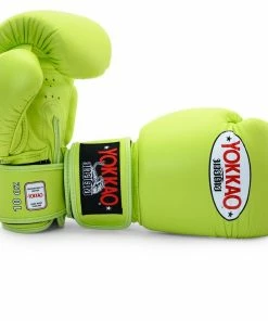 Yokkao MATRIX LIME PUNCH BOXING GLOVES STRIKING