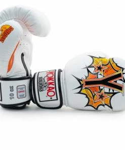 Yokkao STRIKING PAD THAI BOXING GLOVES - WHITE