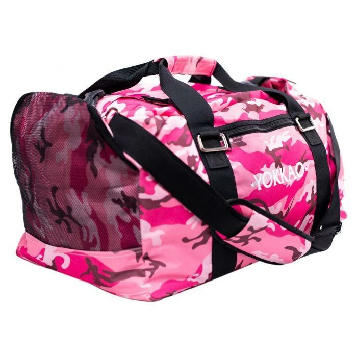 Yokkao CONVERTIBLE PINK CAMO GYM BAG