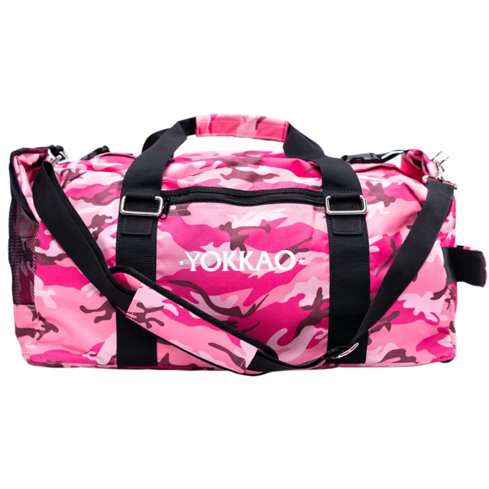 Yokkao CONVERTIBLE PINK CAMO GYM BAG