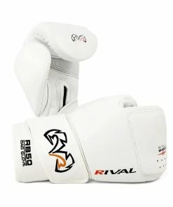 RIVAL BOXING RIVAL RB50 INTELLI-SHOCK COMPACT BAG GLOVES - WHITE