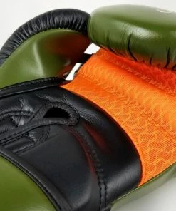 RIVAL BOXING RIVAL RB80 IMPULSE BAG GLOVES KHAKI/GREEN STRIKING