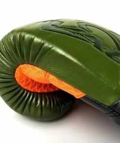 RIVAL BOXING RIVAL RB80 IMPULSE BAG GLOVES KHAKI/GREEN STRIKING