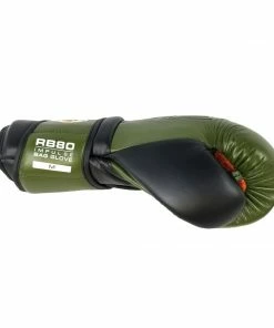 RIVAL BOXING RIVAL RB80 IMPULSE BAG GLOVES KHAKI/GREEN STRIKING