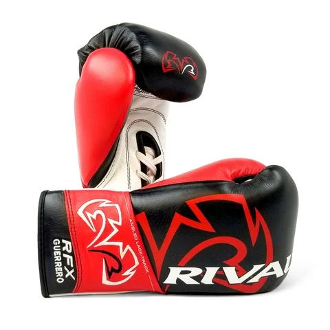 RIVAL BOXING RIVAL RFX-GUERRERO PRO FIGHT GLOVES - HDE-F BLACK/RED/WHITE