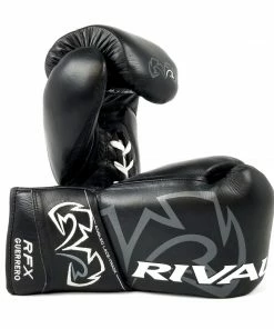 RIVAL BOXING STRIKING RIVAL RFX-GUERRERO PRO FIGHT GLOVES - HDE-F BLACK