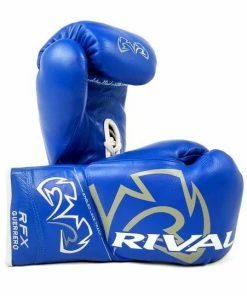 RIVAL BOXING STRIKING RIVAL RFX-GUERRERO PRO FIGHT GLOVES - HDE-F BLUE