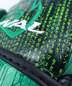 RIVAL BOXING RIVAL RFX-GUERRERO INTELLI-SHOCK BAG GLOVES CYBER EDITION - BLACK/GREEN