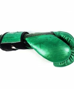 RIVAL BOXING RIVAL RFX-GUERRERO INTELLI-SHOCK BAG GLOVES CYBER EDITION - BLACK/GREEN