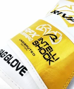 RIVAL BOXING RIVAL RFX-GUERRERO INTELLI-SHOCK BAG GLOVES UNDISPUTED EDITION - WHITE/GOLD