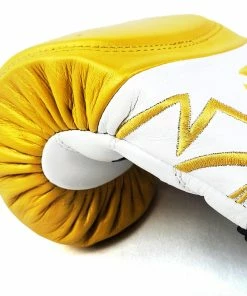 RIVAL BOXING RIVAL RFX-GUERRERO INTELLI-SHOCK BAG GLOVES UNDISPUTED EDITION - WHITE/GOLD