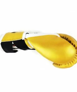 RIVAL BOXING RIVAL RFX-GUERRERO INTELLI-SHOCK BAG GLOVES UNDISPUTED EDITION - WHITE/GOLD