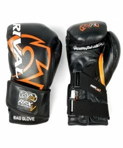 RIVAL BOXING RIVAL RFX-GUERRERO-V BAG GLOVES - HDE-F BLACK/ORANGE